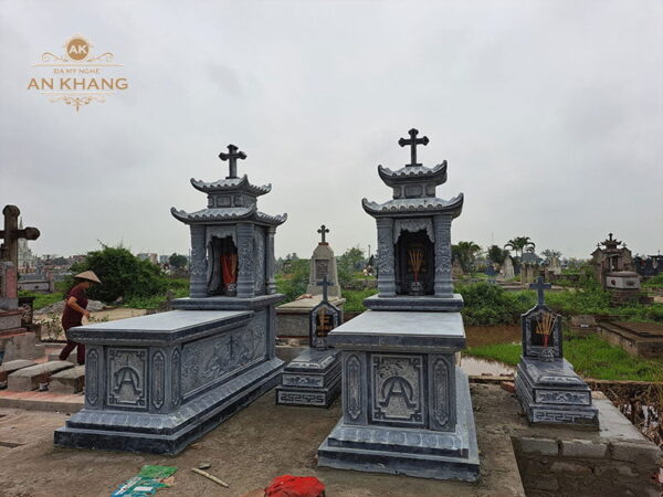 Mẫu 2 mái đao họa tiết cao cấp