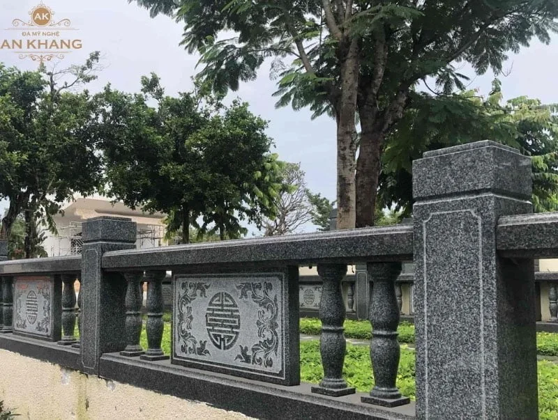 Tổng hợp các mẫu lan can đá bằng đá hoa cương