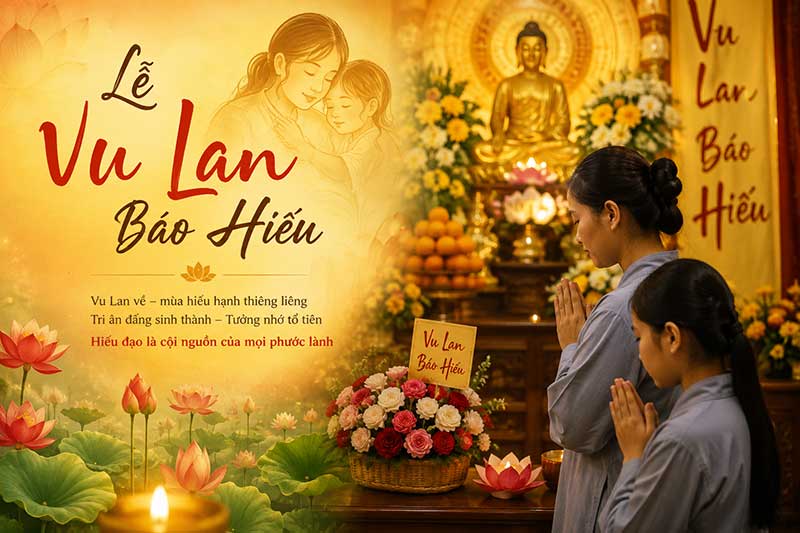 Ngày lễ Vu Lan báo hiếu