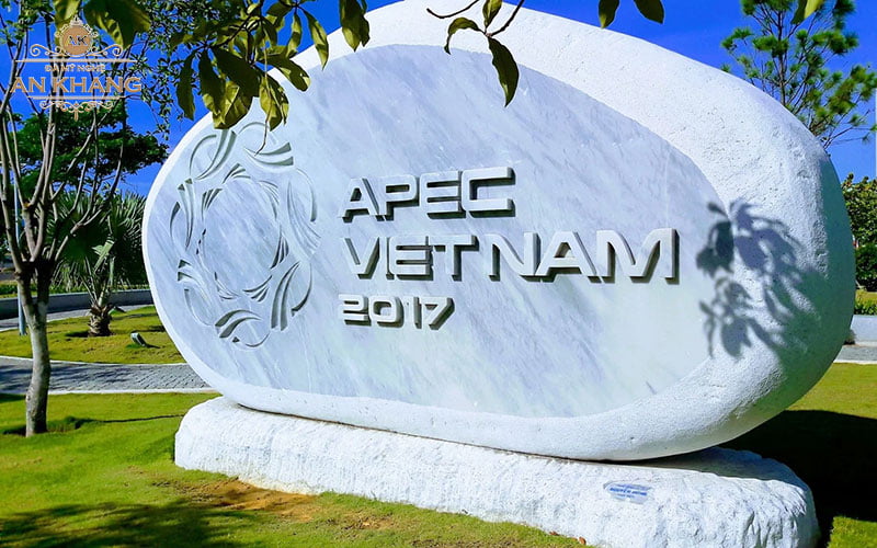 Đá xanh được sử dụng tại Apec Việt Nam