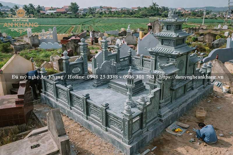 Khu lăng mộ cụ thượng tổ diện tích 40m2