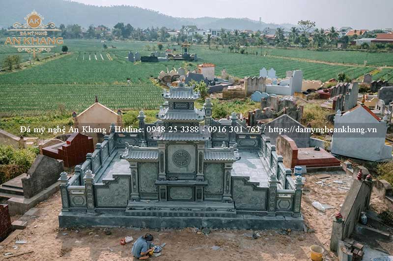 Lăng thờ khu lăng mộ cụ tổ diện tích 40m2
