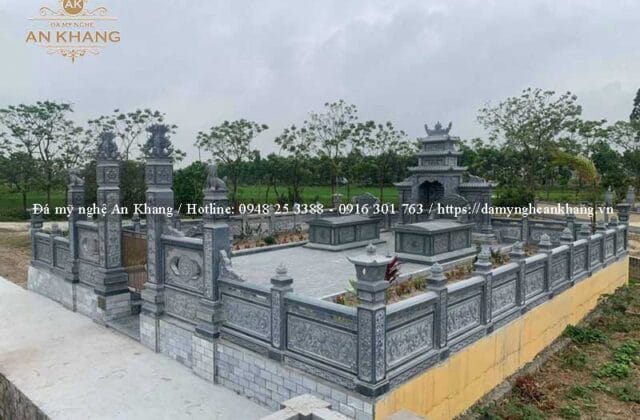 Mẫu lăng mộ tổ đẹp cho gia tộc, dòng họ