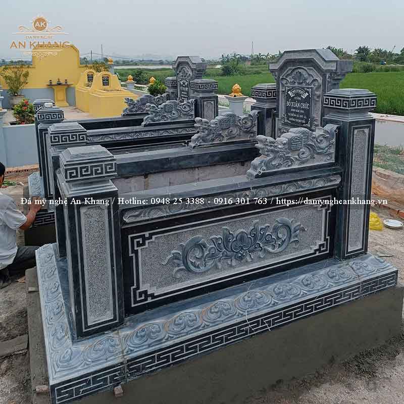 Giá lăng mộ đá phụ thuộc vào độ sắc nét của họa tiết hoa văn