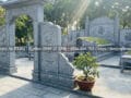Mẫu lăng mộ tổ đá xanh đen trường tồn